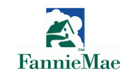 Fannie Mae logo featuring a stylized house, symbolizing its role in the housing finance industry and promoting homeownership.